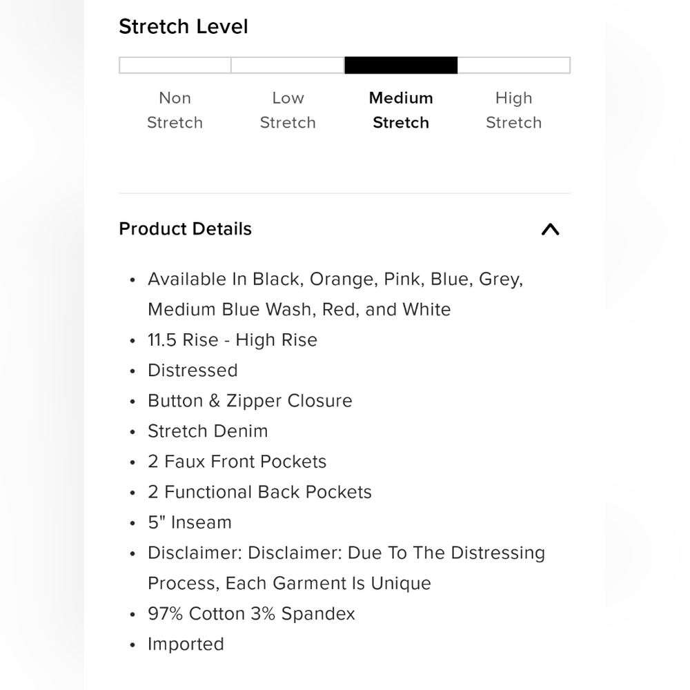 Yes Now Distressed Bermuda Shorts - Picture 9 of 9